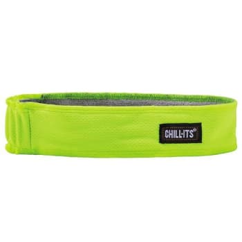Ergodyne 6605 Lime High-Performance Terry Cloth Sweatband Case Of 6
