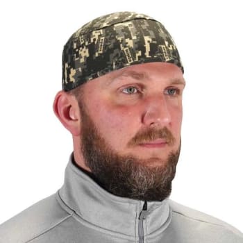 Ergodyne 6630 Camo High-Performance Terry Cloth Skull Cap Case Of 6