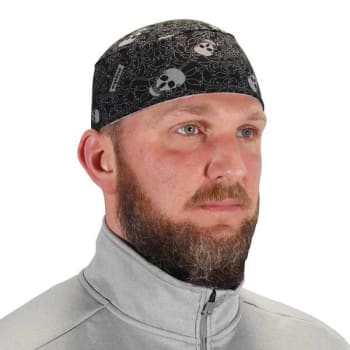 Image for Ergodyne 6630 Skulls High-Performance Terry Cloth Skull Cap Case Of 6 from HD Supply