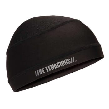 Ergodyne 6632 Black Cooling Skull Cap Performance Knit Case Of 6