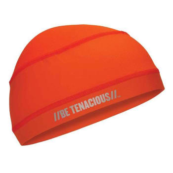 Ergodyne 6632 Orange Cooling Skull Cap Performance Knit Case Of 6