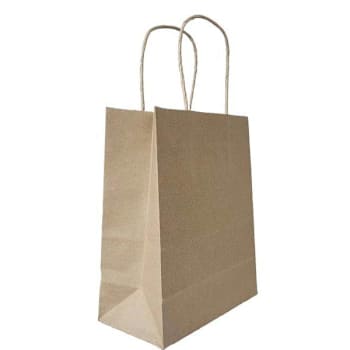 Image for Rrd Brown Kraft Paper Bag With Brown Paper Twisted Handle Case Of 250 from HD Supply