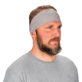 Ergodyne 6634 Gray Cooling Headband Performance Knit Case Of 6