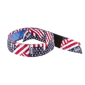 Image for Ergodyne 6705ct Stars And Stripes Cooling Bandana Headband Pva Hl Case Of 6 from HD Supply