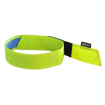 Ergodyne 6705ct Lime Cooling Bandana Headband Pva Hl Case Of 6