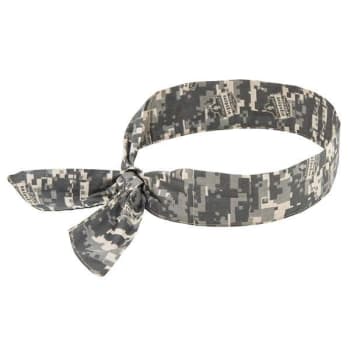 Ergodyne 6700 Camo Cooling Bandana Headband Polymer Tie Case Of 24