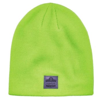 Ergodyne 6812 Lime Rib Knit Winter Hat Case Of 6