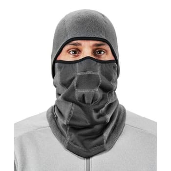 Image for Ergodyne 6823 Gray Hinged Balaclava Face Mask Top Case Of 12 from HD Supply