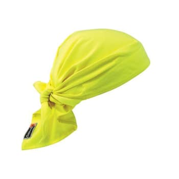 Image for Ergodyne 6710fr Lime Fr Cooling Bandana Triangle Hat Tie Case Of 6 from HD Supply