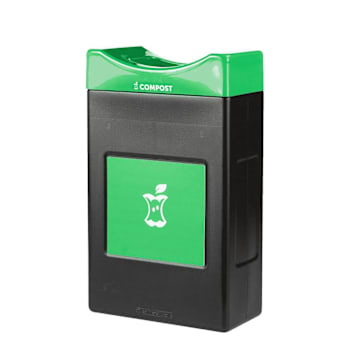 Image for Commercial Zone® Avante™ Compost Container, 30-Gallon Shallow Unit Open Top, Liner Included from HD Supply