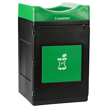 Image for Commercial Zone® Avante™ Compost Container, 55-Gallon Open Top Unit, Liner Included from HD Supply