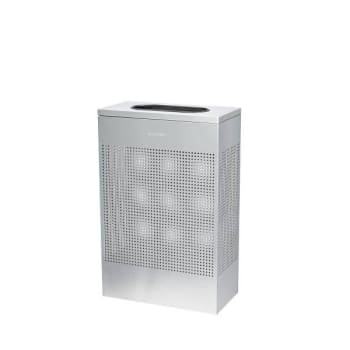 Image for Alpine Industries 13 Gallon Ss Perforated Rectangular Decorative Trash Can from HD Supply