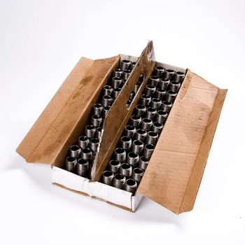 B&k  1/2" X Close-6" Black Steel Schedule 40 Nipple Assortment, Package Of 66