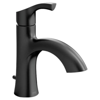 Image for Cleveland Faucet Group Ash Matte Black One-Handle Low Arc Bathroom Faucet from HD Supply