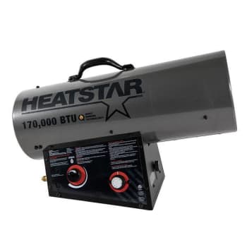 Heatstar 170,000 BTU Propane Forced Air Heater With Hose