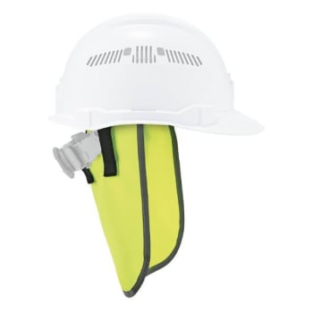 Image for Ergodyne 8006 Lime Hi-Vis Hard Hat Neck Shade Case Of 6 from HD Supply