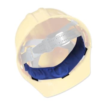 Image for Ergodyne 6716 Solid Blue Cooling Hard Hat Liner - Polymers Case Of 24 from HD Supply
