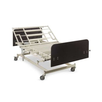Medacure® Valu-Bari Bed 36-48"W X 80-88"L 550lb. Coastal Grey Bed Ends