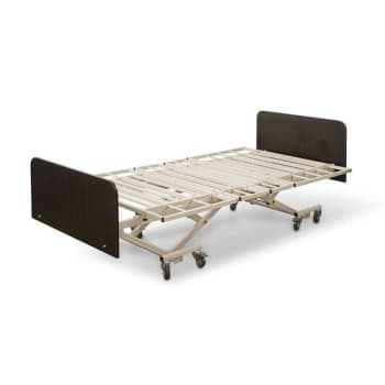 Medacure Lincoln Bariatric Bed 36-48"W X 80-88"L With Coastal Grey Bed Ends