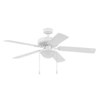 Image for Generic Private Brand Rosemont 52" Dual Mount Ceiling Fan, White from HD Supply