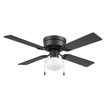Image for Generic Private Brand Altona 42" Hugger Ceiling Fan, Matte Black from HD Supply