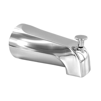 Maintenance Warehouse Zinc Tub Spout With Diverter For 1/2 In. Fip, Chrome