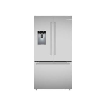 Image for Bosch 500 Series 36" 26 Cu.ft. French 3 Door Refrigerator/Water And Ice from HD Supply
