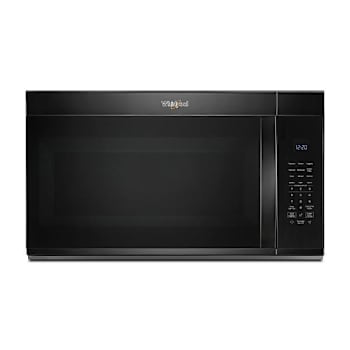 Whirlpool 1.9 Cu. Ft. Over The Range Recirculating Vent Microwave With Sensor Cooking, Black