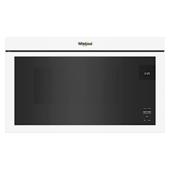 Image for Whirlpool 1.1 Cu.ft. Over The Range Convertible Vent Microwave, Turntable Free, Flush Design, White from HD Supply