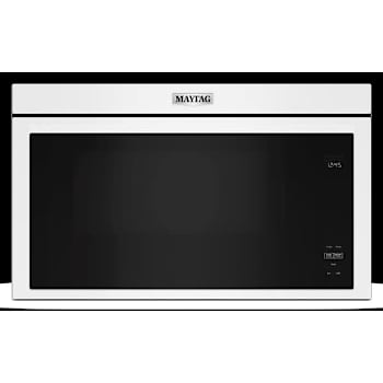 Image for Maytag 1.1 Cu.ft. Over The Range Convertible Vent Microwave, Flush Design, White from HD Supply