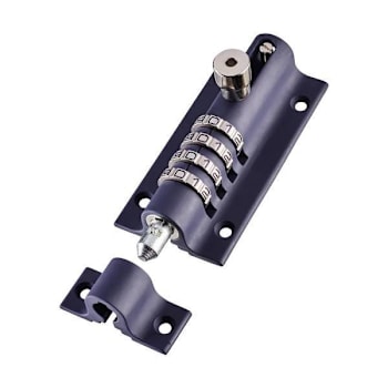 Image for Squire Locks Combi-Bolt™ Weather Proof Combination Bolt Lock, 4 Wheel from HD Supply