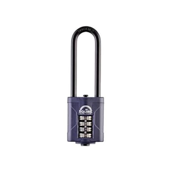 Image for Squire Locks Weathershield™ Combination Padlock, 4 Wheel, Extra Long Shackle from HD Supply