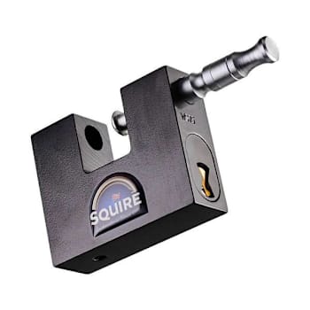 Squire Locks Stronghold Straight Shackle Freight Container Lock, Keyed Alike