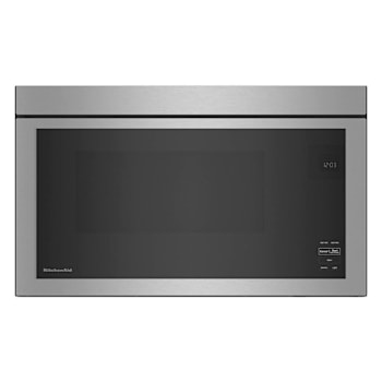 KitchenAid 1.1 Cu. Ft. Over-The-Range Convertible Microwave, Flush Built-In Design, Stainless Steel