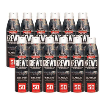 Ergodyne 6353 5.5oz - Spf 50 Sunscreen Spray Package Of 12