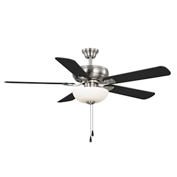 Seasons® Rexburg II 52" LED Ceiling Fan, Indoor, Brushed Nickel