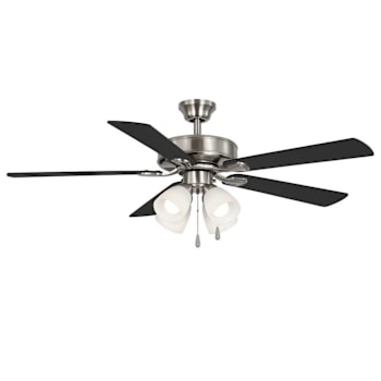 Seasons® Camarillo 52" LED Ceiling Fan, Indoor, Brushed Nickel