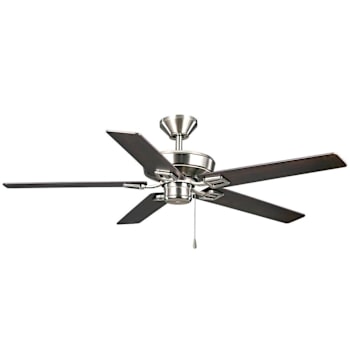 Seasons® Markan 52" LED Ceiling Fan, Indoor/Outdoor, Brushed Nickel
