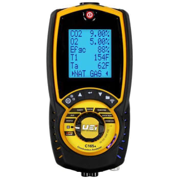 Image for Uei Test Instruments Residential/Commercial Combustion Analyzer from HD Supply