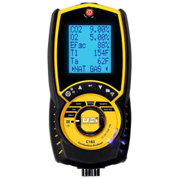 Uei Test Instruments Residential/Commercial Combustion Analyzer With Pressure