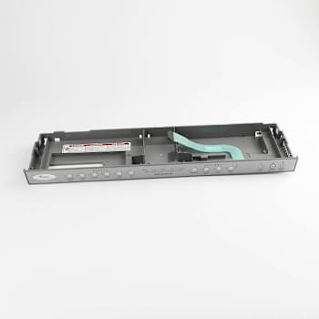 Image for Whirlpool Replacement Ultimate Silver Control Panel For Dishwasher Wpw10175241 from HD Supply