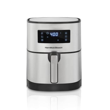 Image for Hamilton Beach Digital Air Fryer Stylish Stainless Steel 5.8 Quart Capacity from HD Supply