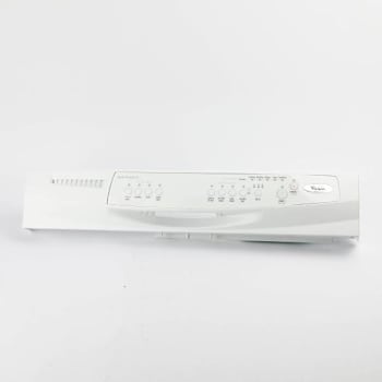 Whirlpool Replacement White Control Panel For Dishwasher, Part # Wp3385735