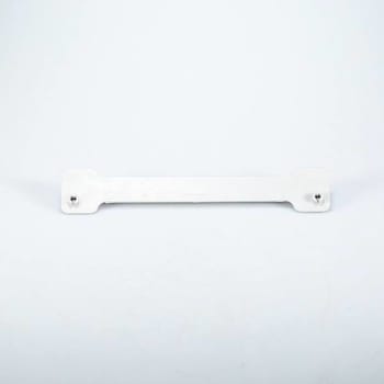 Whirlpool Replacement White Wheel Mounting Strip For Dishwasher Wp99002072