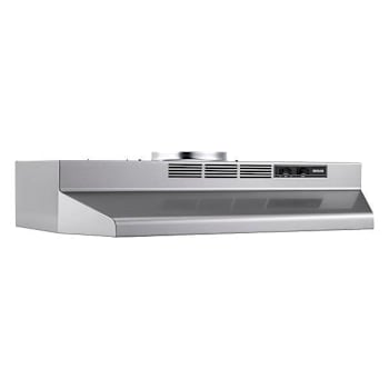 Image for Broan-Nutone 24 In. Convertible Under-Cabinet Range Hood, 230 Max Blower Cfm, Stainless from HD Supply