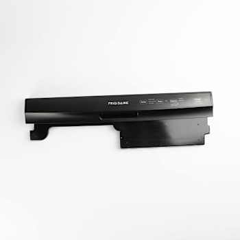 Frigidaire Replacement Black Control Panel For Dishwasher, Part # 5304517657