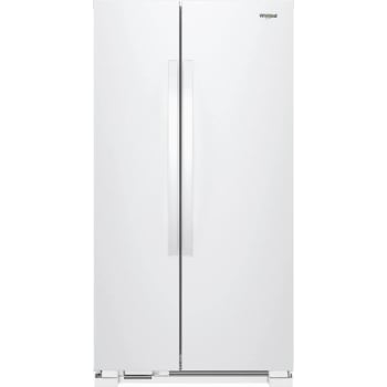 Whirlpool 25 Cu. Ft. 36 In. W Side By Side Refrigerator, White
