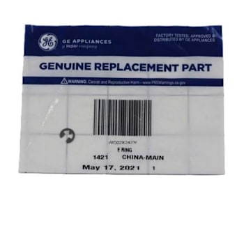 GE Replacement E Ring Clip For Dishwasher, Part # Wd02x24236