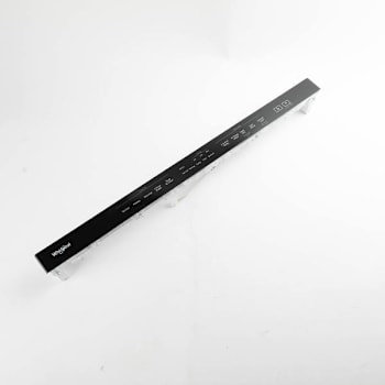 Image for Whirlpool Replacement Black Control Panel For Dishwasher, Part # W11157079 from HD Supply