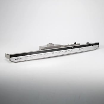 Whirlpool Replacement Silver Control Panel For Dishwasher, Part # Wpw10475780
